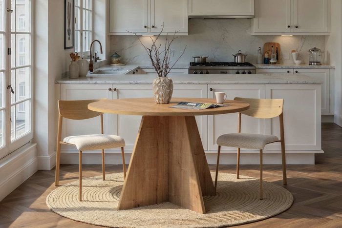 Hanah Home Mesa de Comedor Roble Zafiro Hanah Home Mesa de Comedor Roble Zafiro